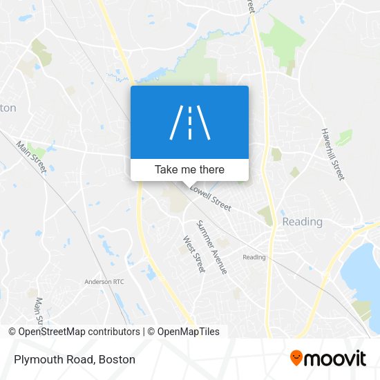 Plymouth Road map