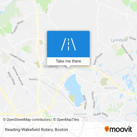 Reading-Wakefield Rotary map