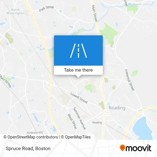 Spruce Road map