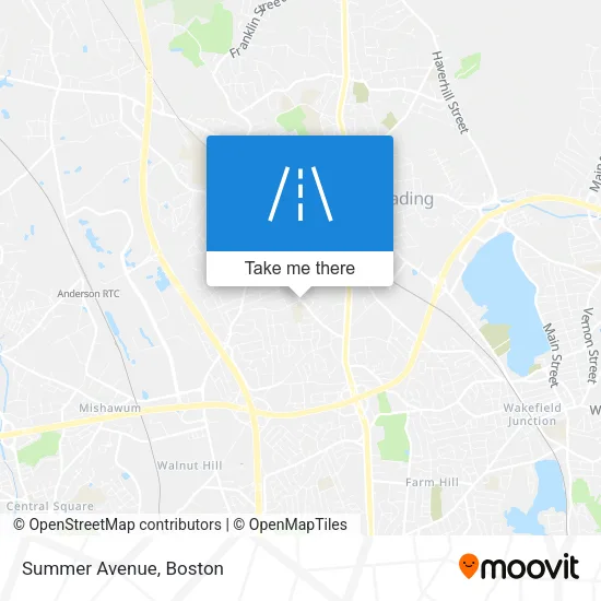Summer Avenue map