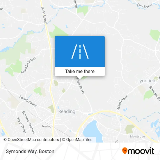 Symonds Way map