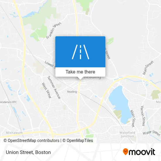 Union Street map