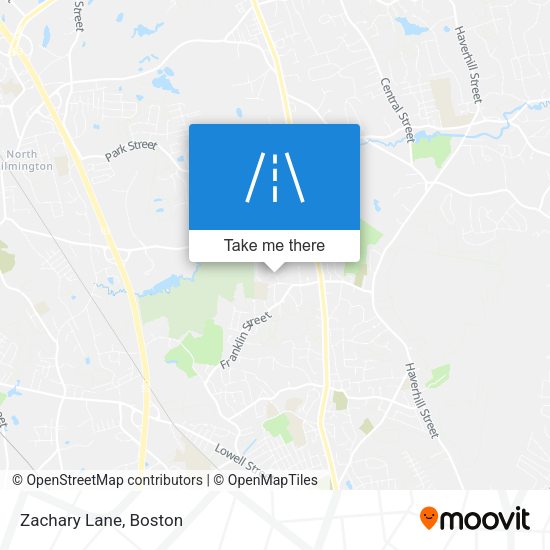 Mapa de Zachary Lane