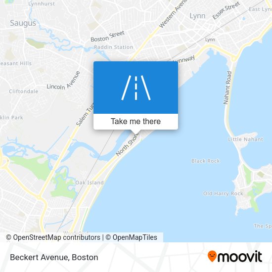 Mapa de Beckert Avenue