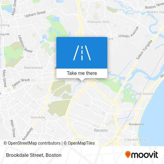 Mapa de Brookdale Street