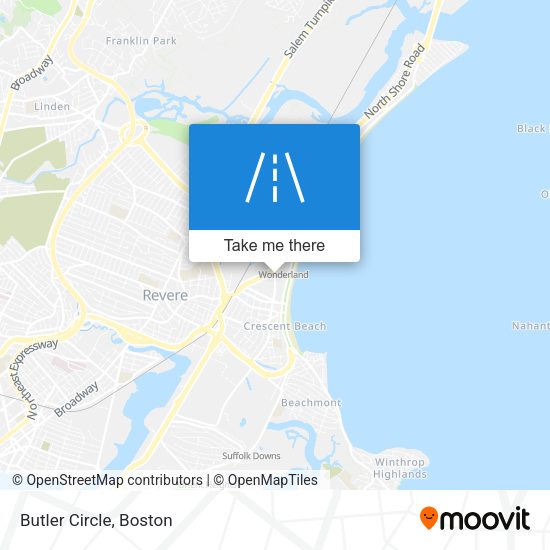 Mapa de Butler Circle