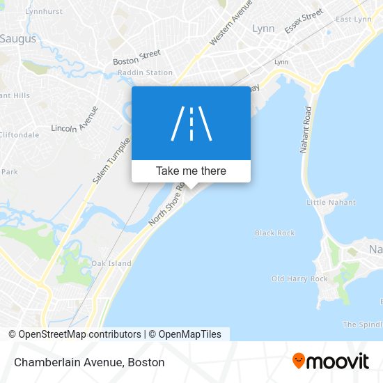 Mapa de Chamberlain Avenue