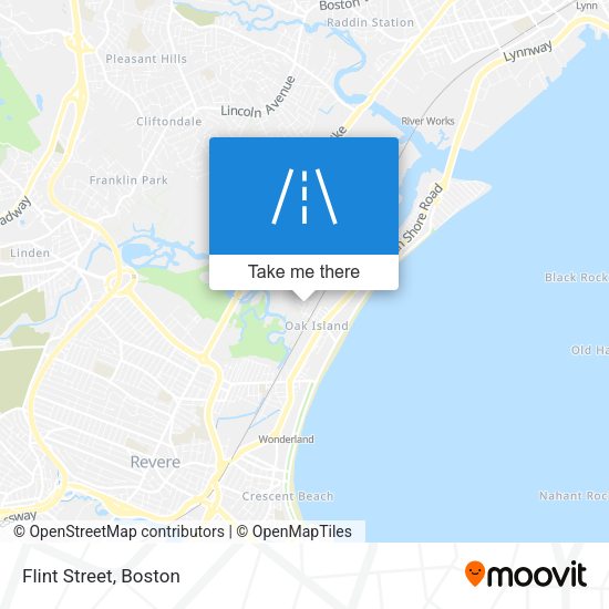 Mapa de Flint Street