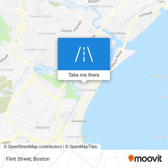 Flint Street map