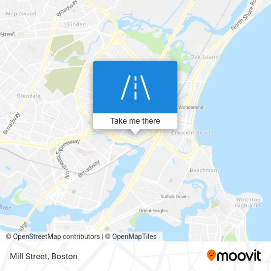 Mill Street map