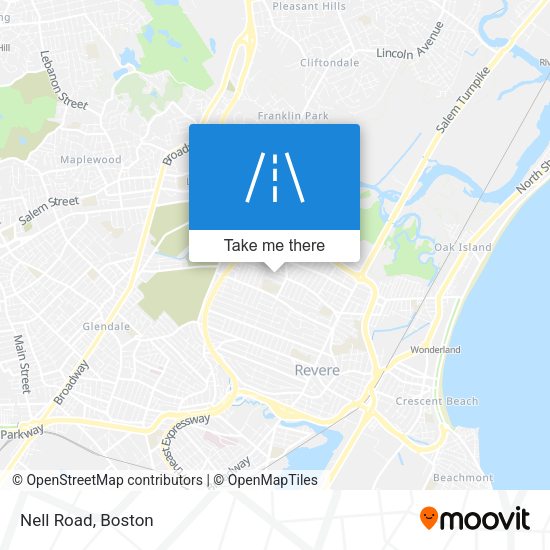 Mapa de Nell Road