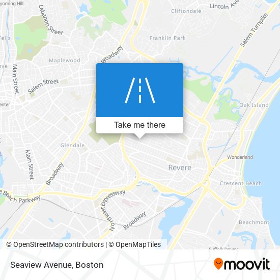 Mapa de Seaview Avenue