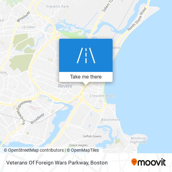 Mapa de Veterans Of Foreign Wars Parkway