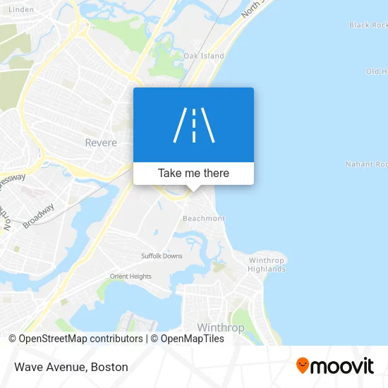 Wave Avenue map