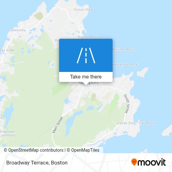 Broadway Terrace map