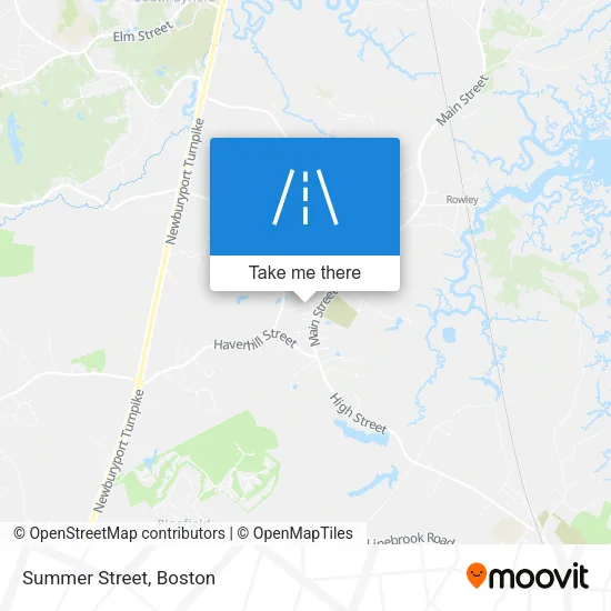 Summer Street map