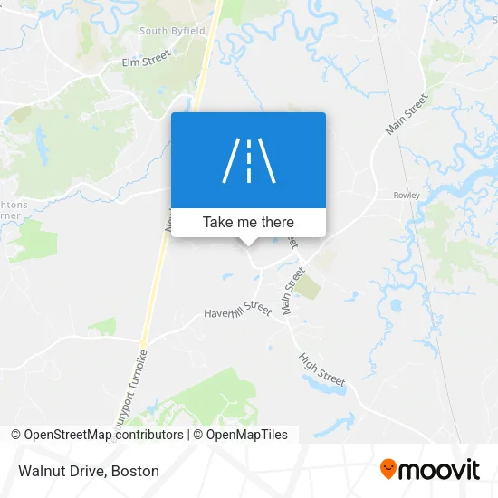 Mapa de Walnut Drive