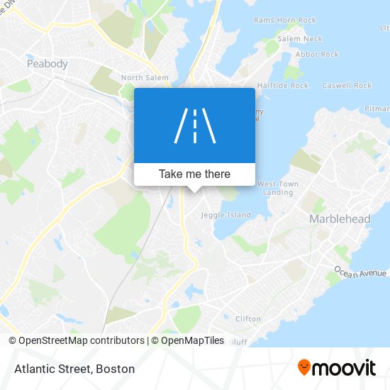 Mapa de Atlantic Street