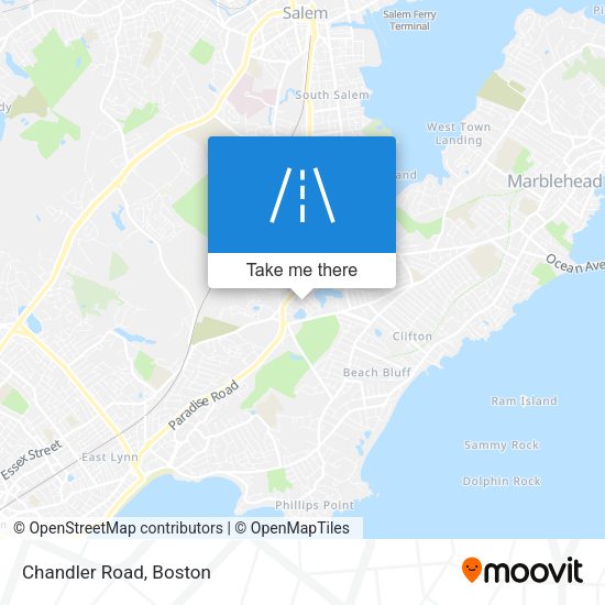 Mapa de Chandler Road