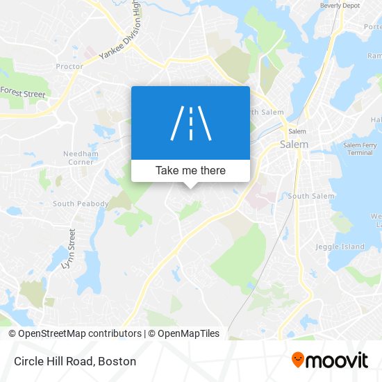 Mapa de Circle Hill Road