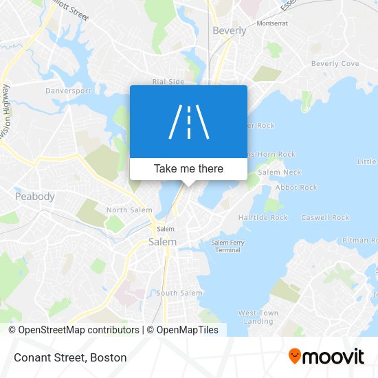 Mapa de Conant Street