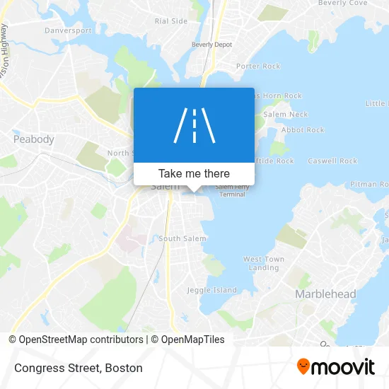 Congress Street map