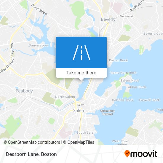Mapa de Dearborn Lane