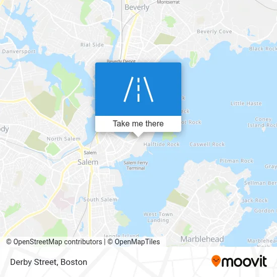 Derby Street map