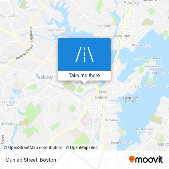 Dunlap Street map