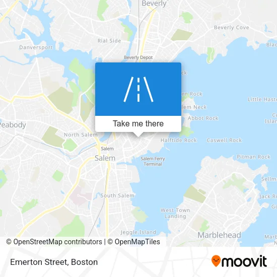 Emerton Street map