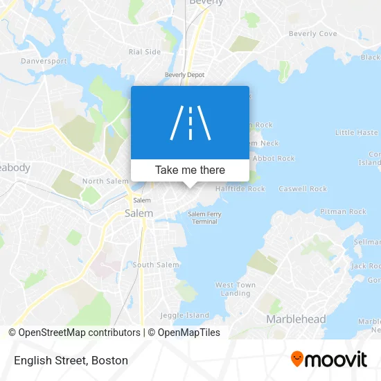 English Street map