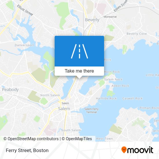 Mapa de Ferry Street
