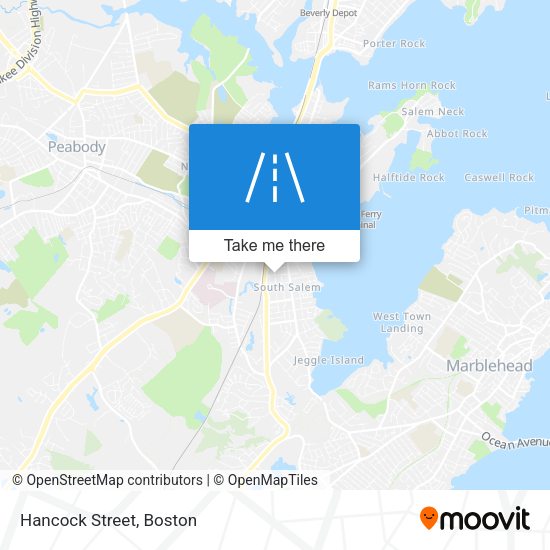 Mapa de Hancock Street