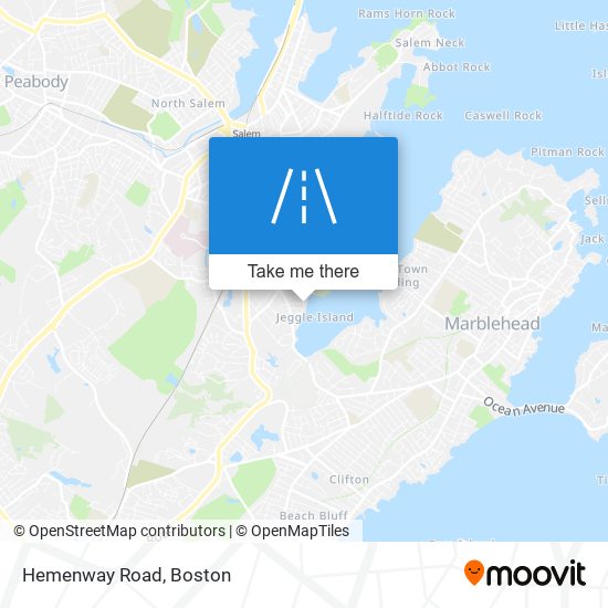 Hemenway Road map