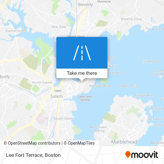 Lee Fort Terrace map