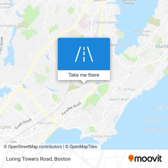 Loring Towers Road map