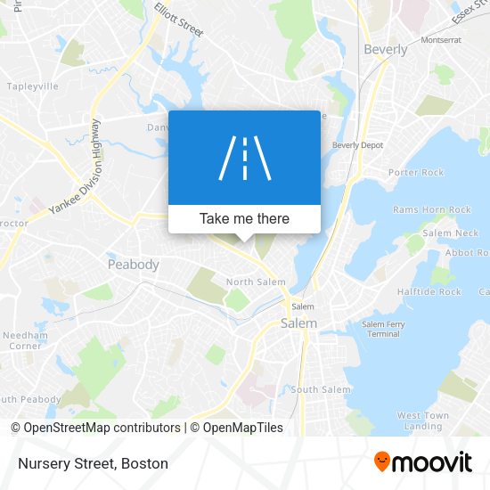 Mapa de Nursery Street