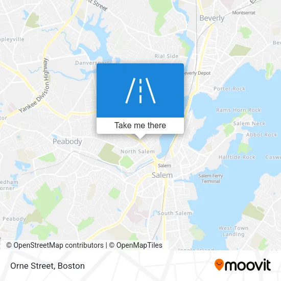 Mapa de Orne Street