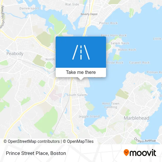 Prince Street Place map