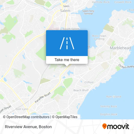 Riverview Avenue map