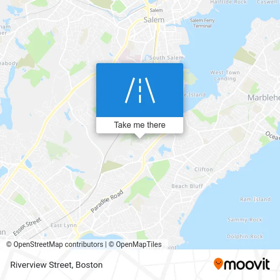 Riverview Street map