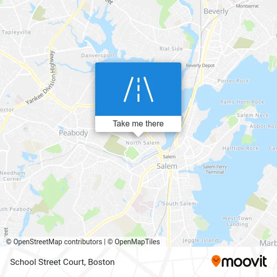 School Street Court map
