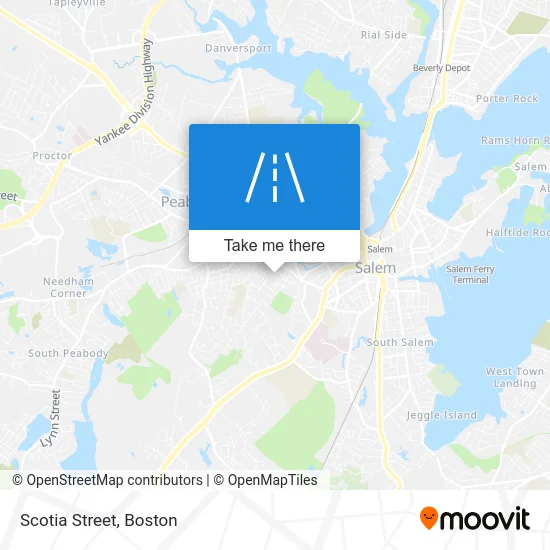 Scotia Street map