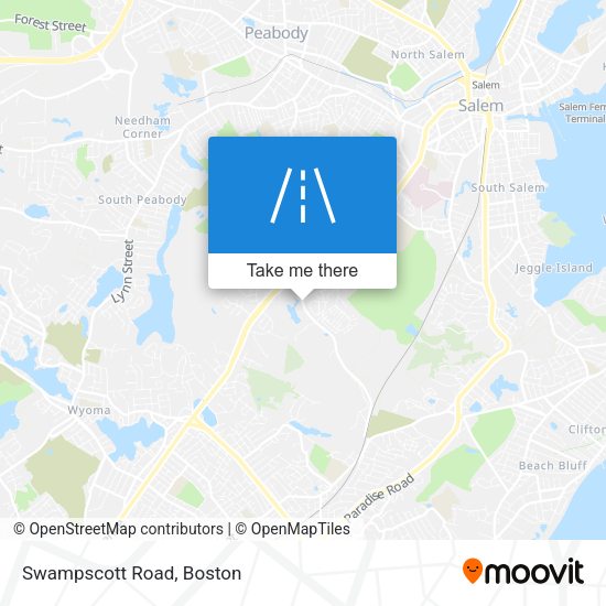 Mapa de Swampscott Road