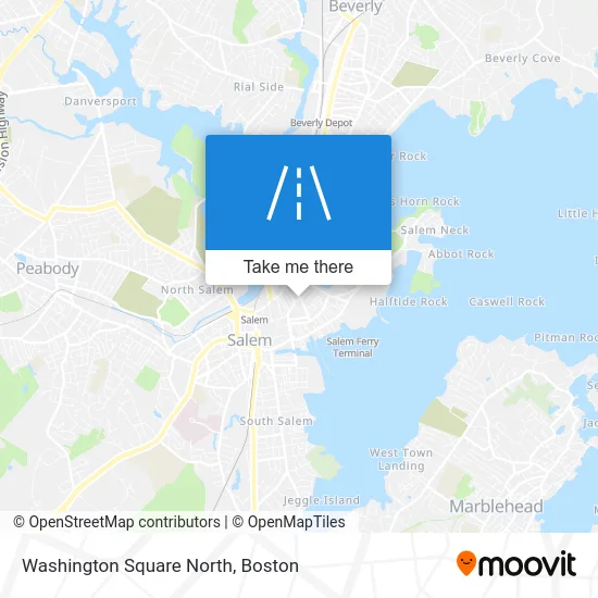 Washington Square North map