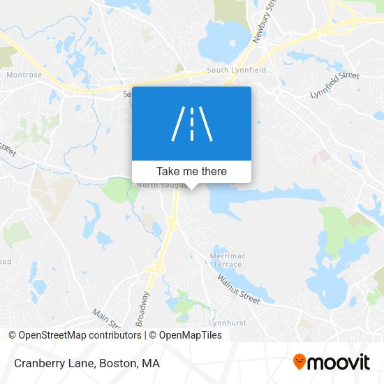 Mapa de Cranberry Lane