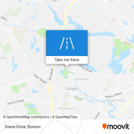 Diane Drive map