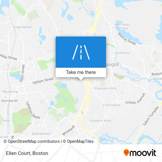 Ellen Court map