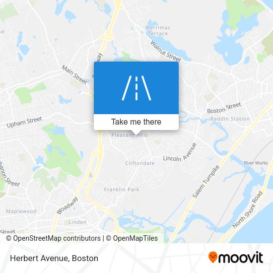 Mapa de Herbert Avenue
