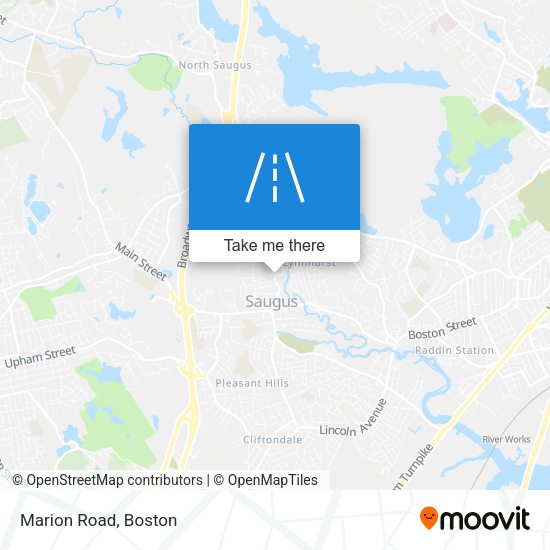 Mapa de Marion Road